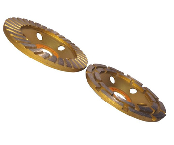 Tarcze diamentowe garnkowe 125x22,2mm segmentowa dwurzędowa turbo 125mm diament 5mm Magma zdjęcie nr 7