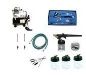 Komplet modelarski kompresor aerograf TG130 TG138 TG-130 TG-138