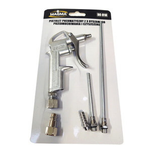 Pistolet do przedmuchiwania TG-10-16 z długą dyszą zestaw 3 dysze 2 krócce zdjęcie nr 2