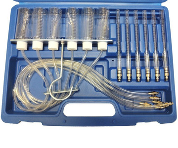 TESTER COMMON RAIL ZESTAW DIAGNOSTYCZNY MIERNIK CYLINDER DIESEL INJECTOR FLOW METER ADAPTOR RAILY M10001 FT0135 TESTER DO WTRYSKIWACZY DIESEL CRD CDI zdjęcie nr 12