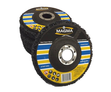 Tarcza tarcze do szlifowania metalu stali z włókniną czarna 125 dysk krążek do usuwania rdzy farby włosy murzyna BRICK METAL WOOD ściernica do czyszczenia piast do rdzy 125 zdjęcie nr 3