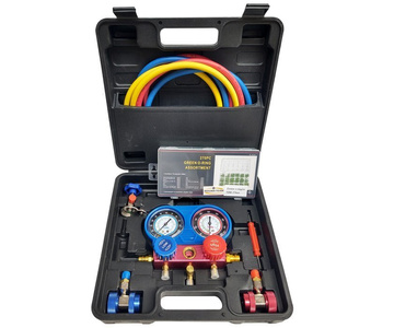 Zestaw do napełniania klimatyzacji tester klimatyzacji 1119G+oringi 270el. 1096F zdjęcie nr 3