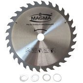 Piła tarcza tarcze do cięcia drewna 300mm 30T z widią 300x32 30/25,4/22,2/20 mm x 30 zębów widiowa Magma 300x32x30t