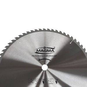 Piła tarcza tarcze do cięcia drewna 500mm 60t z widią 500x32 mm x 60 zębów widiowa Magma 500x32x60t red 30 mm, 25,4 mm 22,23 mm 20 mm 500x30 500x25,4 500x20 zdjęcie nr 4