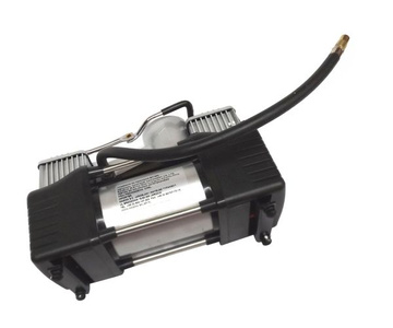 Mocny kompresor samochodowy 12v dwutłokowy BY-262 JD010 zdjęcie nr 4