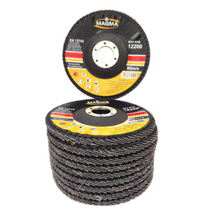 Tarcza tarcze do metalu szlifowania lamelka listkowa 125mm gr80 P80 Magma Tarcza lamelkowa Elektrokorund płytkowa płytkowe zdjęcie nr 8