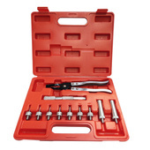 Zestaw szczypiec do montażu i demontażu uszczelnień zaworów  M6  L31 L-31 uszczelniaczy zaworowych 11el. szczypce z adapterami 1010A  L-31 M00006 LS-31 L31