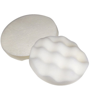 Gąbka polerska tarcze 125 125x45 biała falowana zdjęcie nr 5