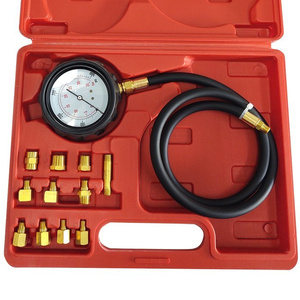 Tester ciśnienia miernik oleju dużo końcówek TU-11 adaptery próbnik 12 el.zestaw UK Wave Box Oil Pressure Meter Tester 1009G zdjęcie nr 23
