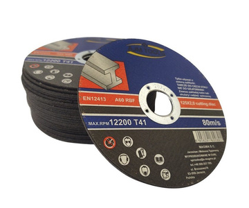 Tarcza do cięcia stali metalu 125x2,0 tarcze 125mm AJM TOOLS zdjęcie nr 3