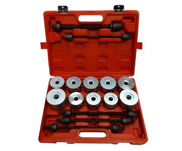 Ściągacz tulei łożysk 34-90mm adaptery prasy MAGMA LT-K27 27el 1025D Ściągacz tulei i wahaczy 27pcs Ściągacze uniwersalne do łożysk i tuleji 27p zdjęcie nr 4