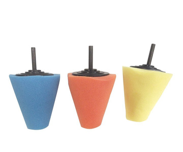 Stożek polerski gąbka polerska do felg 3 rodzaje HX-15 zdjęcie nr 7