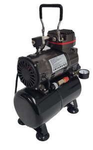 Kompresor z butlą kompresor do aerografu oryginał TC-88T super jakość do aerografii mini Airbrush compressor zdjęcie nr 2