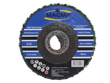 Tarcza tarcze do metalu 07 125 włóknina satyniarek satyniarki twarda zdjęcie nr 2