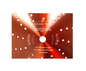 Tarcza diamentowa do betonu pro laserowa 350x20mm MLTC350 Turbo Stihl Magma MLTC 350x20 350 x 20 350x20mm zdjęcie nr 8