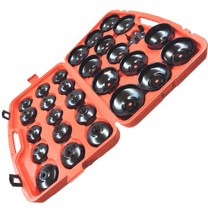 Klucze nasadowe do filtrów oleju zestaw kluczy 30el. 1076A Klucze nasadowe do filtrów oleju nasadki zdjęcie nr 4