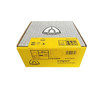 KRĄŻKI NA RZEP PAPIER ŚCIERNE KLINGSPOR LUX E 125 PS18EK UNION VIS GR 80 KRĄŻEK zdjęcie nr 3