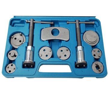 Zestaw do wyciskania wciskania tłoczków hamulcowych 18 el. 1009AB do zacisków hamulcowych separator zacisk tłoczki zdjęcie nr 8