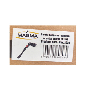 Stopka podpórka regulowana nóżka boczna na rower CRJBKS nóżka rowerowa zdjęcie nr 8