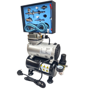 Aerograf z kompresorem 3L zestaw lakierniczy AB-180K AB180K AB 180K zdjęcie nr 15