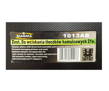 Zestaw do wyciskania tłoczków hamulcowych 21 el. Zestaw do zacisków hamulcowych separator zacisk tłoczki 1013AB Klucz do hamulców Tłoków Tłoczków zdjęcie nr 15