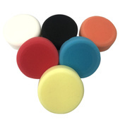 Zestaw gąbek gąbka biała czarna pomarańczowa żółta 125 6 szt miękka średnia twarda 125mm 125xm14 125x45 6 sztuk komplet