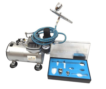 Kompresor do aerografów 20C + aerograf TG183 TG-183 zdjęcie nr 2