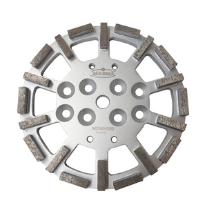 Tarcza garnkowa MDWH 250 MDWH250 szlifowania frezowania betonu talerz do posadzek podłogowa zdjęcie nr 2