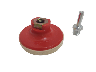 Dysk z filcem 75mm M14 filc polerski dysk do polerowania tarcza 75 mm M14 zdjęcie nr 9