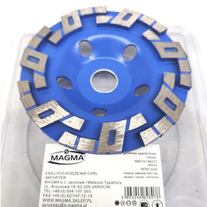 Tarcza diamentowa garnkowa ścierna 125x22,2 ABR19-168223 głowica do szlifowania betonu zdjęcie nr 4