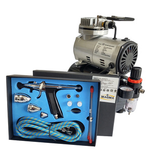 Aerograf AB116K z kompresorem 3L zestaw lakierniczy AB-116K zdjęcie nr 12