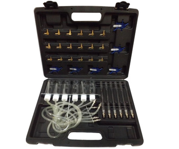 Zestaw tester ciśnienia wtryskiwaczy próbnik diesel z manometrem 60MPa 1106G i tester common rail zdjęcie nr 13