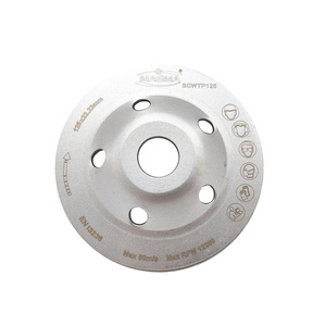 Tarcze diamentowe garnkowe Silver 125x22,2mm segmentowa dwurzędowa turbo 125mm diament 5mm Magma SCWD125P SCWTP125 zdjęcie nr 13