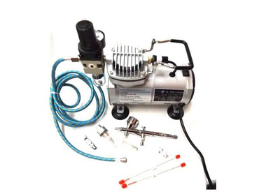 Aerograf AB-180K AB 180K AB 180K z kompresorem zestaw do malowania zdjęcie nr 3