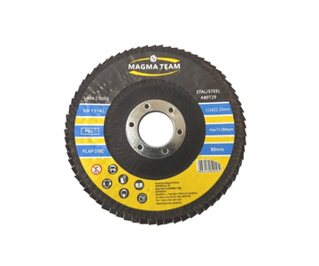 Tarcza tarcze lamelka listkowa 115mm gr 80 do metalu Magma płytkowa płytkowe zdjęcie nr 2