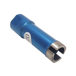 Wiertło diamentowe 20 mm z gwintem M14 niebieskie granitu otwornica koronka kamień zdjęcie nr 2