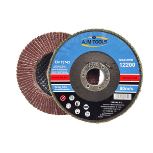 Tarcza tarcze lamelka listkowa 125mm 40 do metalu AJM TOOLS 10 sztuk zdjęcie nr 7