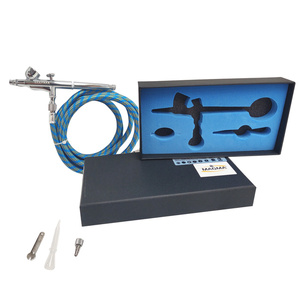 Aerograf z wężem dużego kompresora AB-137 0,3 areograf malarski do malowania zdjęcie nr 4