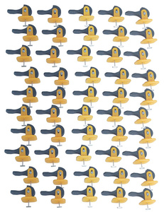 System poziomowania płytek 50 elementów klipsy CRJCL50 wielokrotnego użytku zdjęcie nr 4