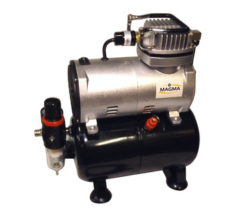 Kompresor do malowania z butlą 3l TC-20T z aerografem TG-203S zdjęcie nr 4