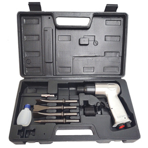 Przecinak blacharski młotek pneumatyczny AT2010K/RSG komplet dłut 4 elementowy AT-010K MT-1029 + Nasadka igłowa młotka pneumatycznego QRC41280 + Ściągacz zestaw ściągaczy drążków kierowniczych 10-009-014 1011D zdjęcie nr 7