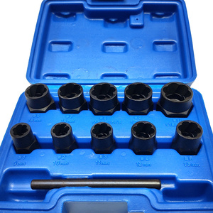 Zestaw nasadek do odkręcania zniszczonych śrub 11szt 9-19mm zdjęcie nr 10