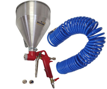 Pistolet do tynkowania malowania tynku 5L metalowy + wąż 15 m zdjęcie nr 3