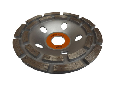 Tarcza diamentowa garnkowa 125x22,2 segmentowa MCWD125 Silver diament 5mm Magma zdjęcie nr 5