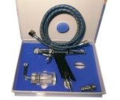 Aerograf TG116P malarski do malowania z wężykiem i króćcem GZ 1/4 króciec wężyk TG116P