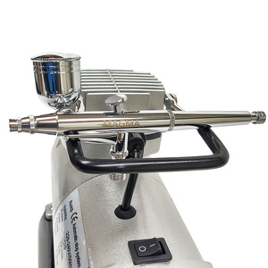 Aerograf 134K kompresor z butlą zestaw do malowania AB-134K zdjęcie nr 8