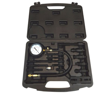 Zestaw do sprawdzania kompresji diesel tester TU15b ciśnienia miernik sprężania czarna walizka zestaw do sprawdzania kompresji 10452 1011G FT439 TU-15B zdjęcie nr 7