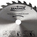 Piła tarcza tarcze do cięcia drewna 230mm 24T z widią 230x/22,23 i redukcja 20/16 mm x 24 zębów widiowa Magma 230x22,23x24t zdjęcie w nawigacji nr 3