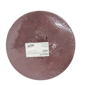 Krążki ścierne 225mm papier na rzep gr. 36 z otworami 100 szt ścierny krążek samoprzylepne zdjęcie nr 8