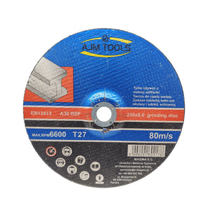 Tarcza do szlifowania metalu stali 230 x 6mm AJM Tools zdjęcie nr 1